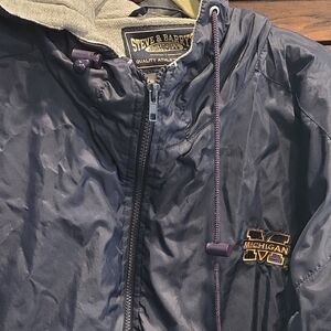 Steve & Barry's Dark Blue Windbreaker with Michigan Logo